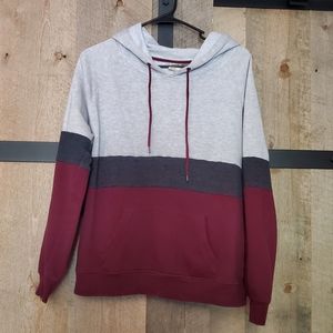 Purple and Grey Zine Hoodie